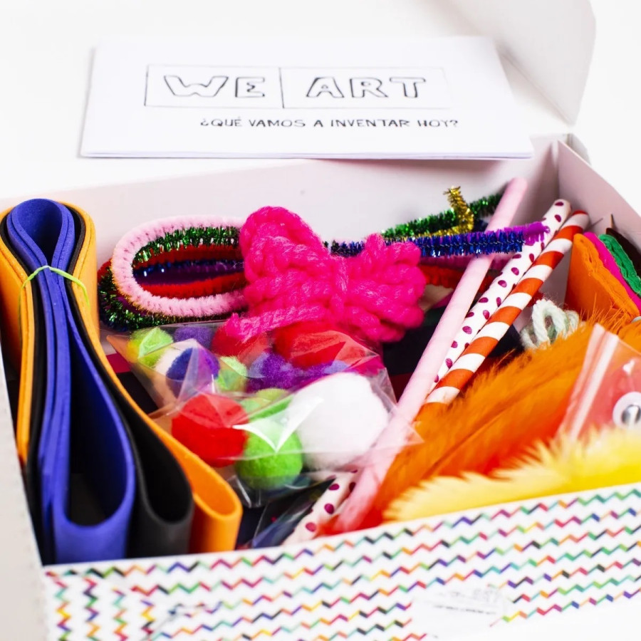 Kit De Manualidades Para Niños 100 Piezas