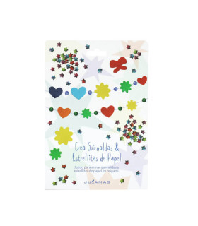 Jugamas Pocket Creá Guirnaldas Y Estrellitas de Papel