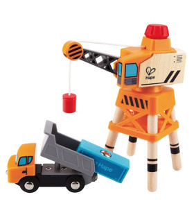 Grúa Grande de Juguete Hape