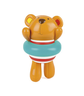 Osito Nadador a Cuerda de Juguete Hape