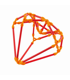 Kit Flexistix de Construcción Creativa 66 pzas Hape