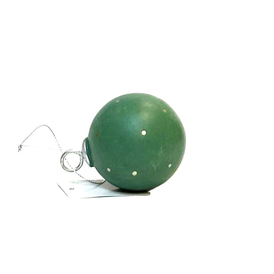 Bola de Navidad Verde 8 cm Alparamis