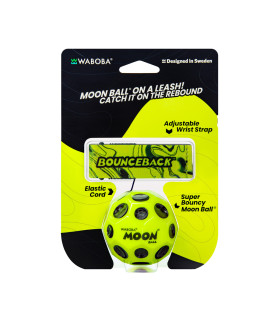 Pelota Moon con Elástico Bounceback Waboba