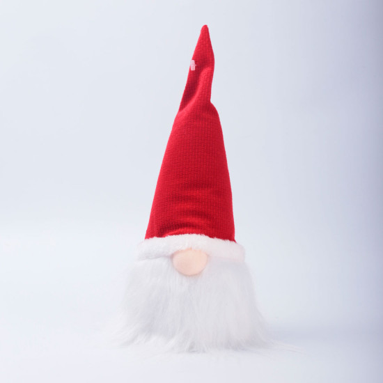 Adorno de Duende Rojo con Luz LED 30 cm Alparamis
