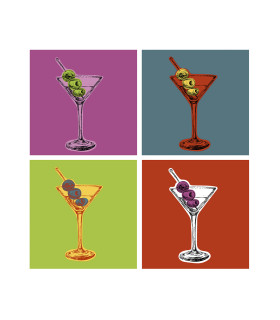 Servilletas 33 x 33 cm Martni