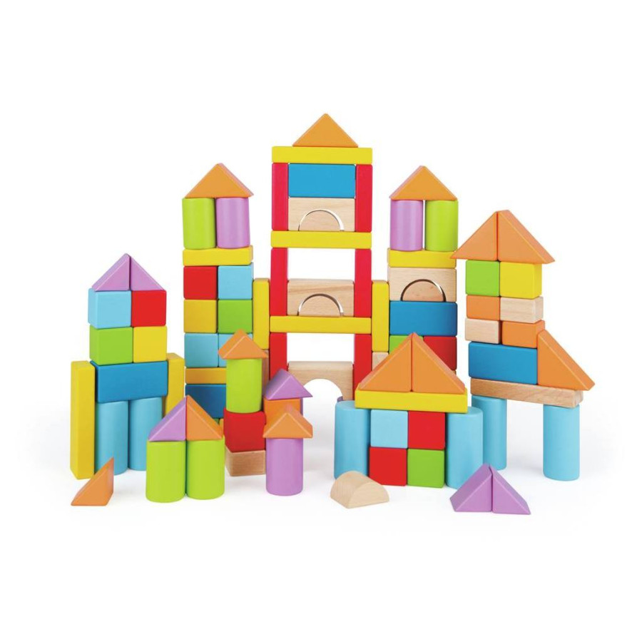 Puzzle 101 Bloques De Madera Hape