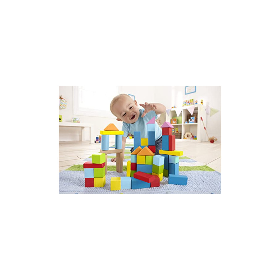 Puzzle 101 Bloques De Madera Hape