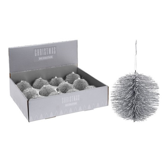 Bola Rama Plateada 10 cm Alparamis