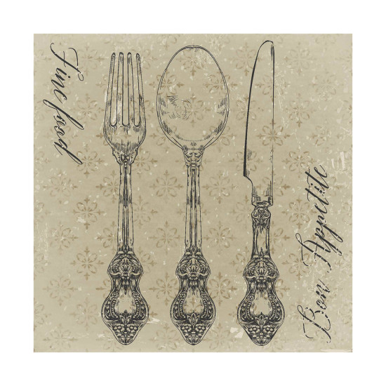 Servilletas 33 x 33 cm Fine Food