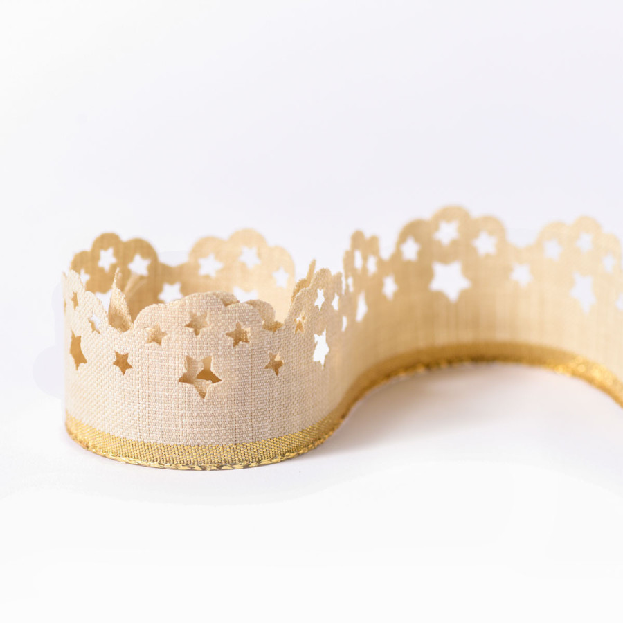 Cinta Kina Beige 3.5 cm x 10 m