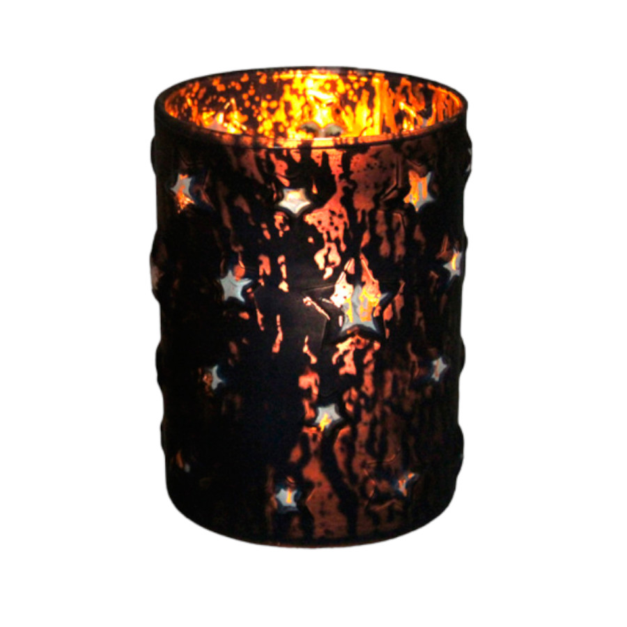 Fanal de Vidrio Cielo Estrellado 11 x 15 cm