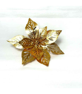 Adorno Estrella Federal Calada Dorada 22 cm Alparamis A24-4079