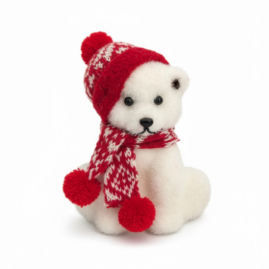 Adorno Oso Sentado 12x12 cm Alparamis