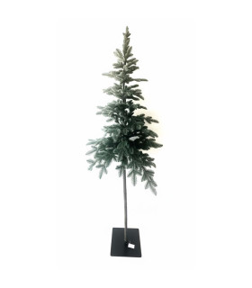 Árbol de Navidad con Base de Madera 180 cm Alparamis