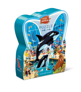 Puzzle De 48 Piezas Dia en el Acuario