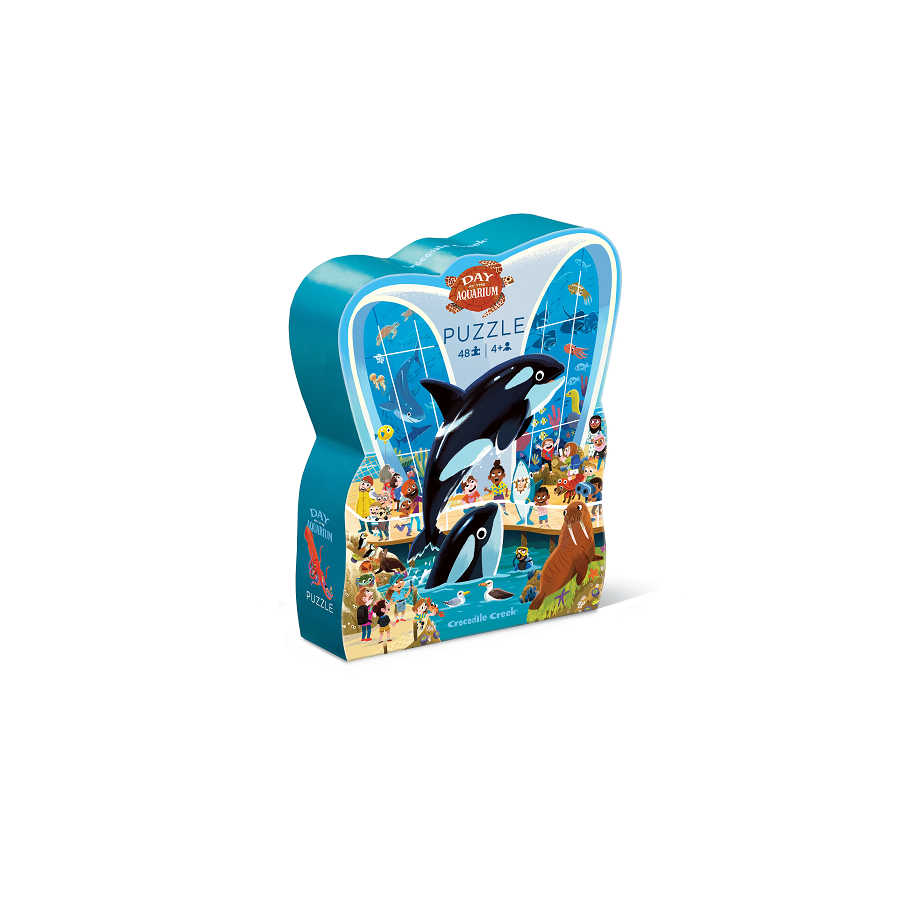 Puzzle De 48 Piezas Dia en el Acuario