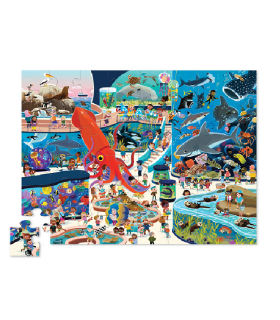 Puzzle De 48 Piezas Dia en el Acuario