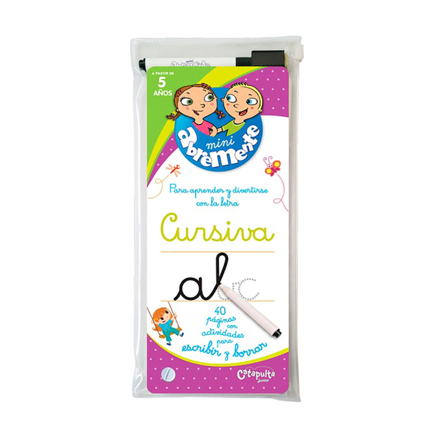 Libro Abremente Para Escribir Y Borrar Cursiva