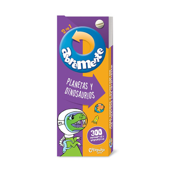 Libro Abremente 2 En 1 Planetas Y Dinosaurios