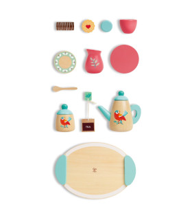 Juego de Té de Madera Hape