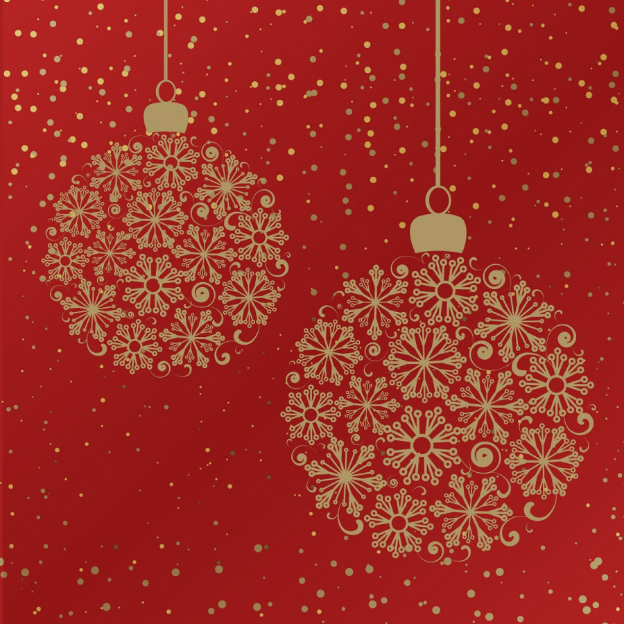 Servilletas 33 x 33 cm Bauble Dream Xmas