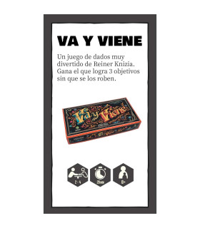 Juego de Mesa Va y Viene