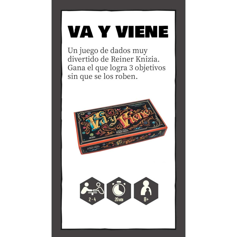 Juego de Mesa Va y Viene