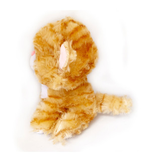 Peluche Térmico Gatito Naranja Fur Buddies