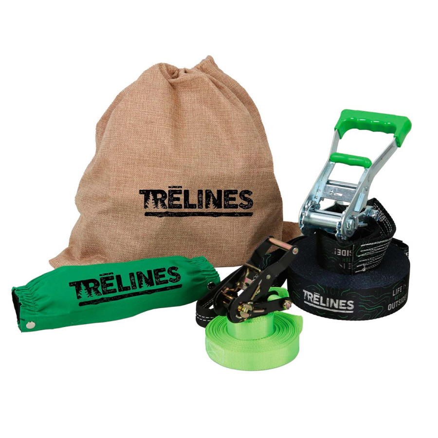 Cinta de Equilibrio Slackline Clásica 15 m Treline Hape