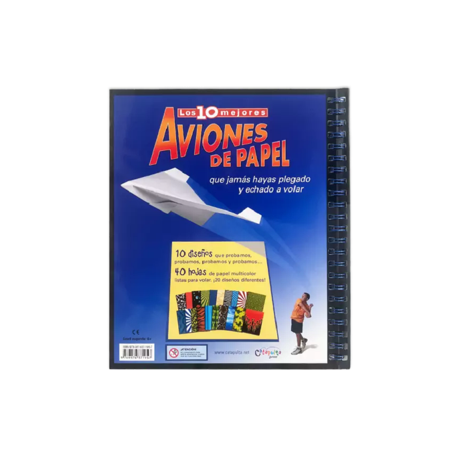 Libro Juego Aviones de papel