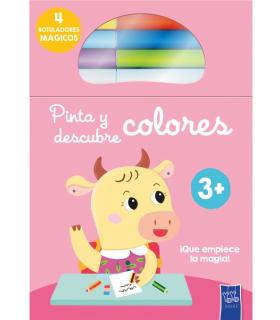 Pinta Y Descubre Vaca