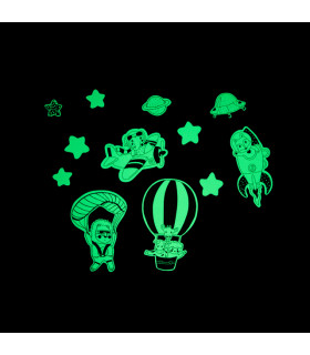 Vinilos Glow In The Dark Vuelo