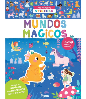 Libro de Stickers Mundos mágicos