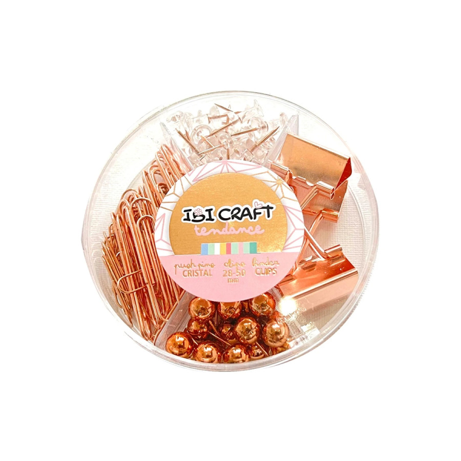 Kit de Oficina Ibicraft Tendence Golden Rose