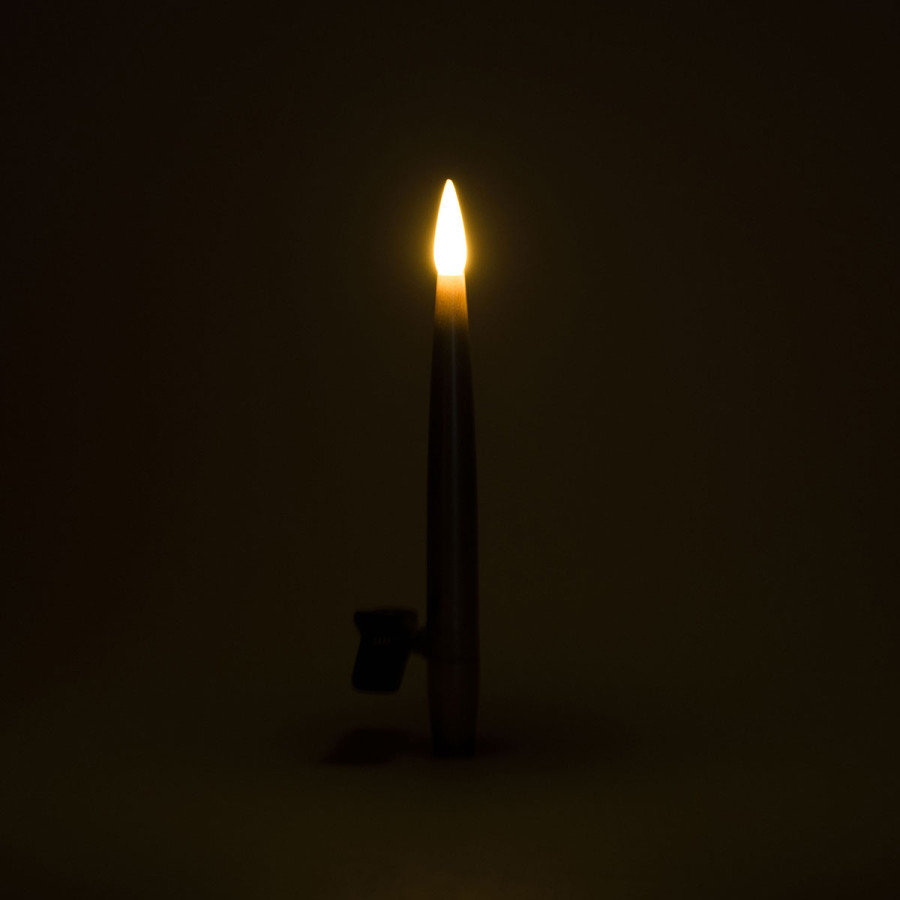 Vela LED dorada x 10 Alparamis