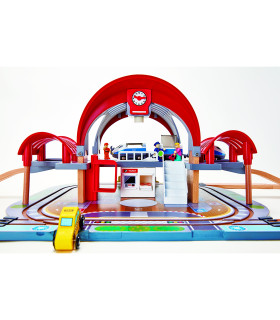 Estación de Tren de la Gran Ciudad de Juguete Hape