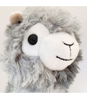 Peluche Térmico Llama Gris Fur Buddies