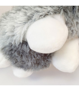 Peluche Térmico Llama Gris Fur Buddies