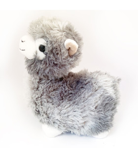 Peluche Térmico Llama Gris Fur Buddies