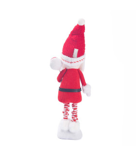 Adorno de Santa con Candy Piernas Extensibles 63 cm Alparamis