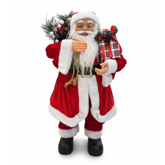 Figura de Papá Noel de Pie 80 cm Alparamis