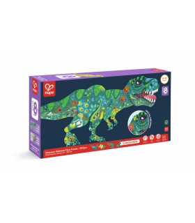 Puzzle de Piso Brillante de Dinosaurios 200 Pzs Hape