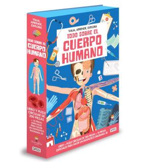 Libro Más Rompecabezas Todo Sobre El Cuerpo Humano