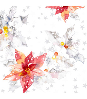 Servilletas 33 x 33 cm Winter Deram Xmas
