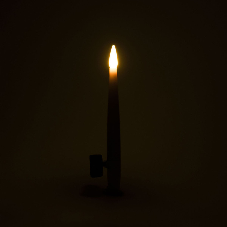 Vela LED blanca x 10 Alparamis