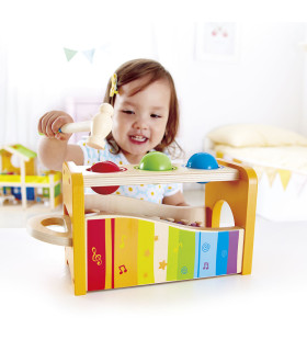 Banco Descarga y Xilófono Hape Instrumento Musical de Juguete