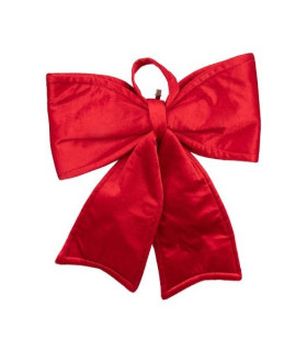 Moño de Terciopelo Rojo 32 cm Alparamis