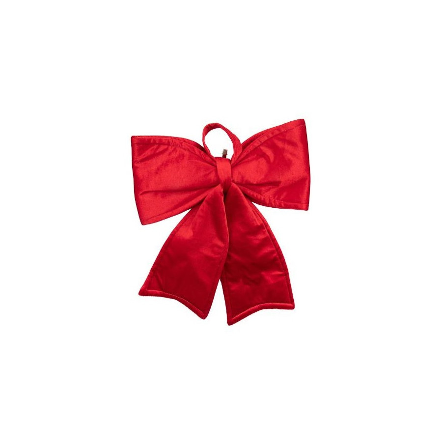 Moño de Terciopelo Rojo 32 cm Alparamis