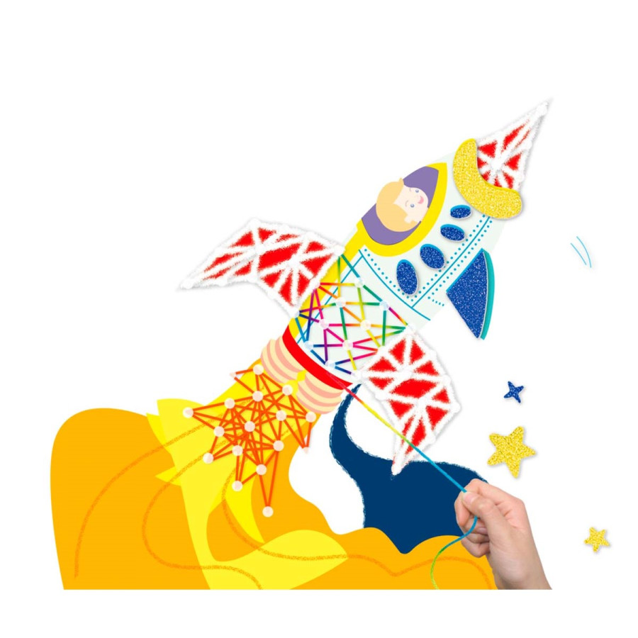 Hilorama String Art Cohetes Espaciales Avenir