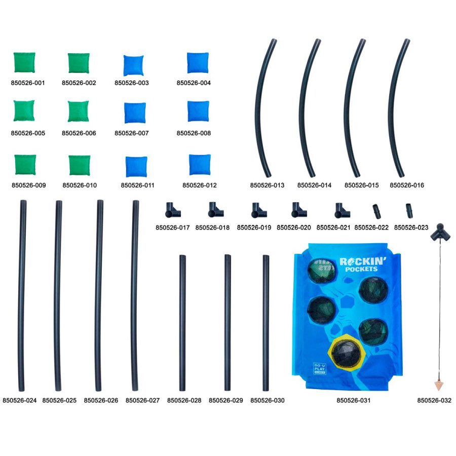 Juego de Lanzamiento Rocking Pockets Do U Play Hape